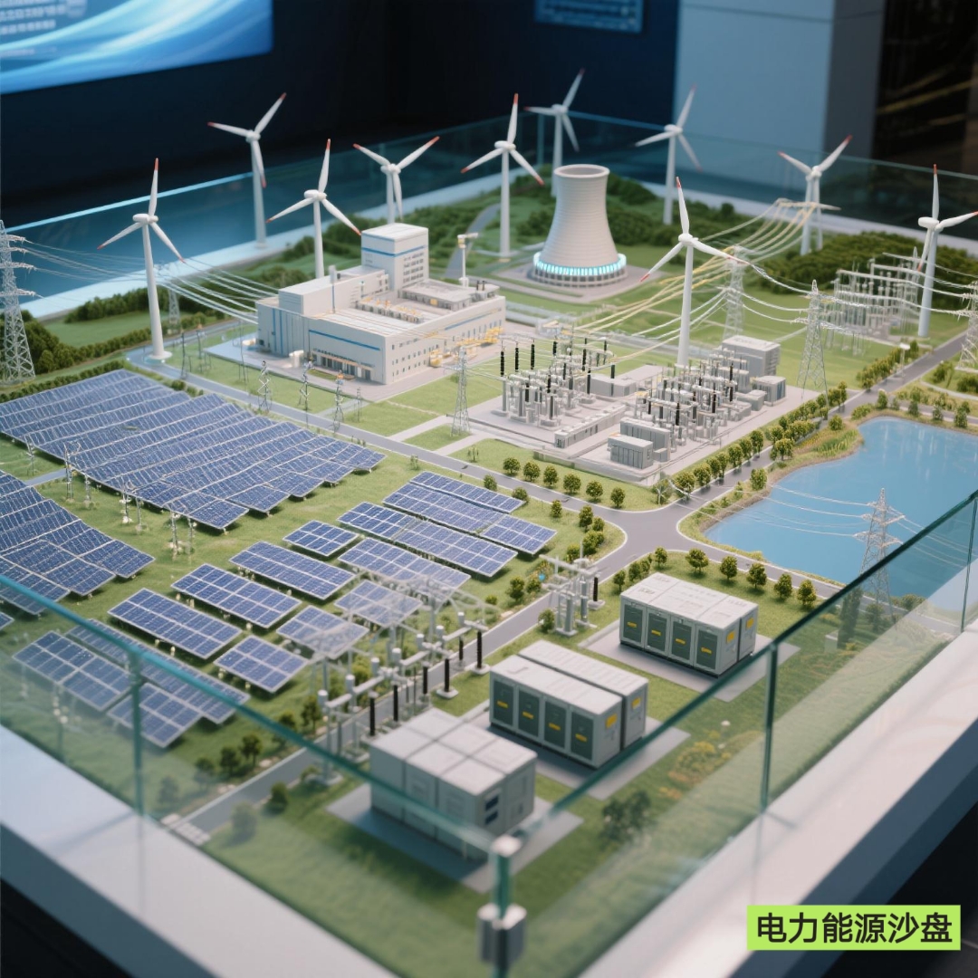 電力展廳沙盤 風(fēng)力發(fā)電技術(shù)服務(wù)的綜合呈現(xiàn)